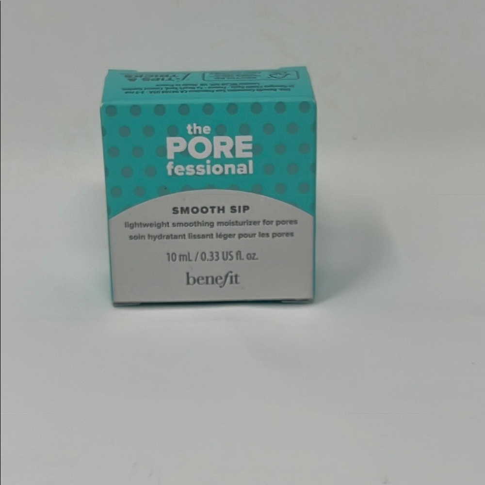 NWT Benefit POREfessional Smooth Sip Lightweight Moisturizer Mini 10ml/0.33 oz